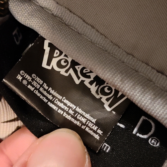 Like-New POKEMON Backpack Purse (Sleeping and Flowers) - Picture 12 of 15